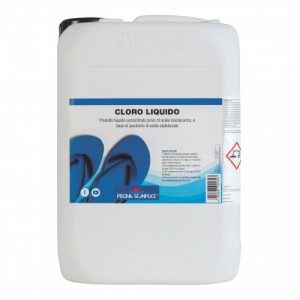 cloro liquido tanica 12 kg