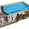 sistema piscina con casseri