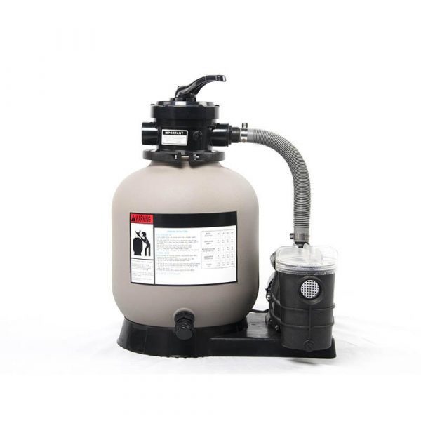 monoblocco pompa e filtro a sabbia da 6 mc/h