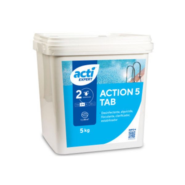 acti action 5 tab cloro multi funzione